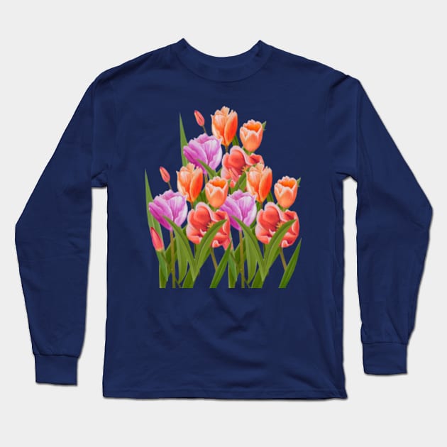 TULIP Long Sleeve T-Shirt by mildan